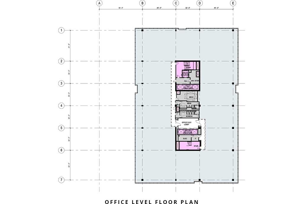 400H office level blueprint