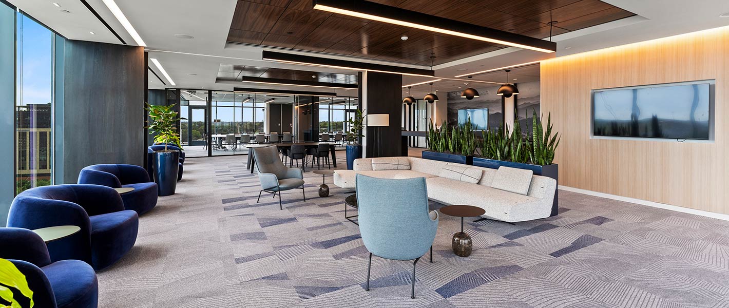 400H office lounge rendering